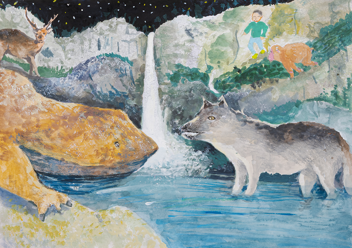 学校にありそうな絵画 学校にありそうな絵画